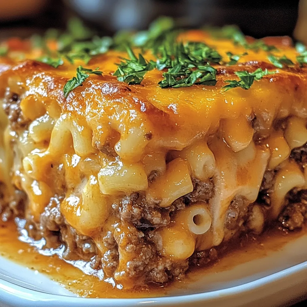Un piatto con una teglia di pasta al forno.