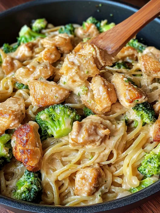 Una ciotola di pollo e broccoli.