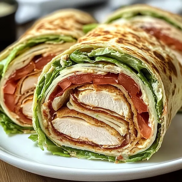 Un panino farcito con carne e insalata.