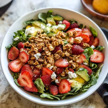 Una ciotola di frullato con frutta e noci.