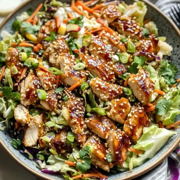 Una tazza di salata con carote e peperoni.