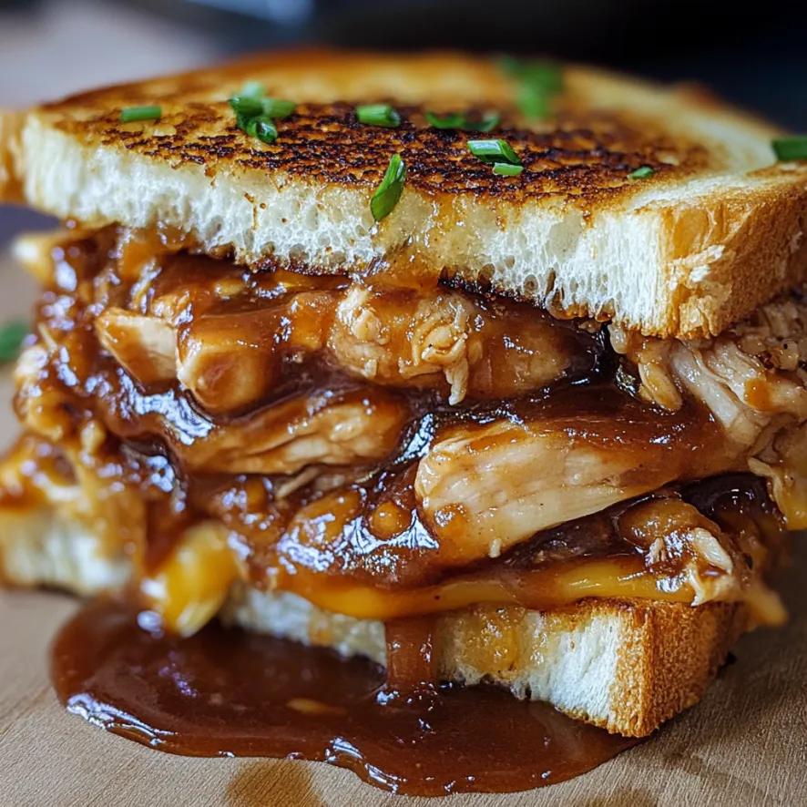Sandwich con barbecue.