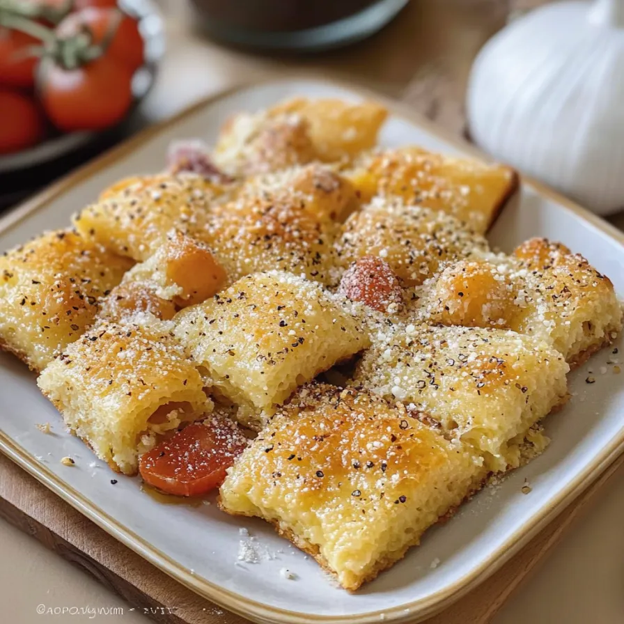 Piatti di pasta con semi di sesamo.