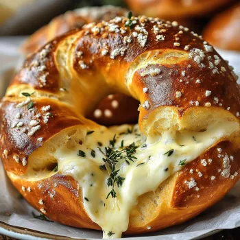 Un pane di pizza con formaggio e erbe.