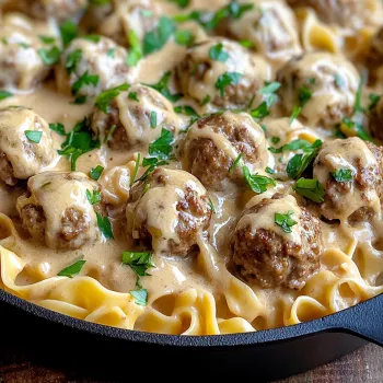Pasta con balloncelli e verdure in una pentola.