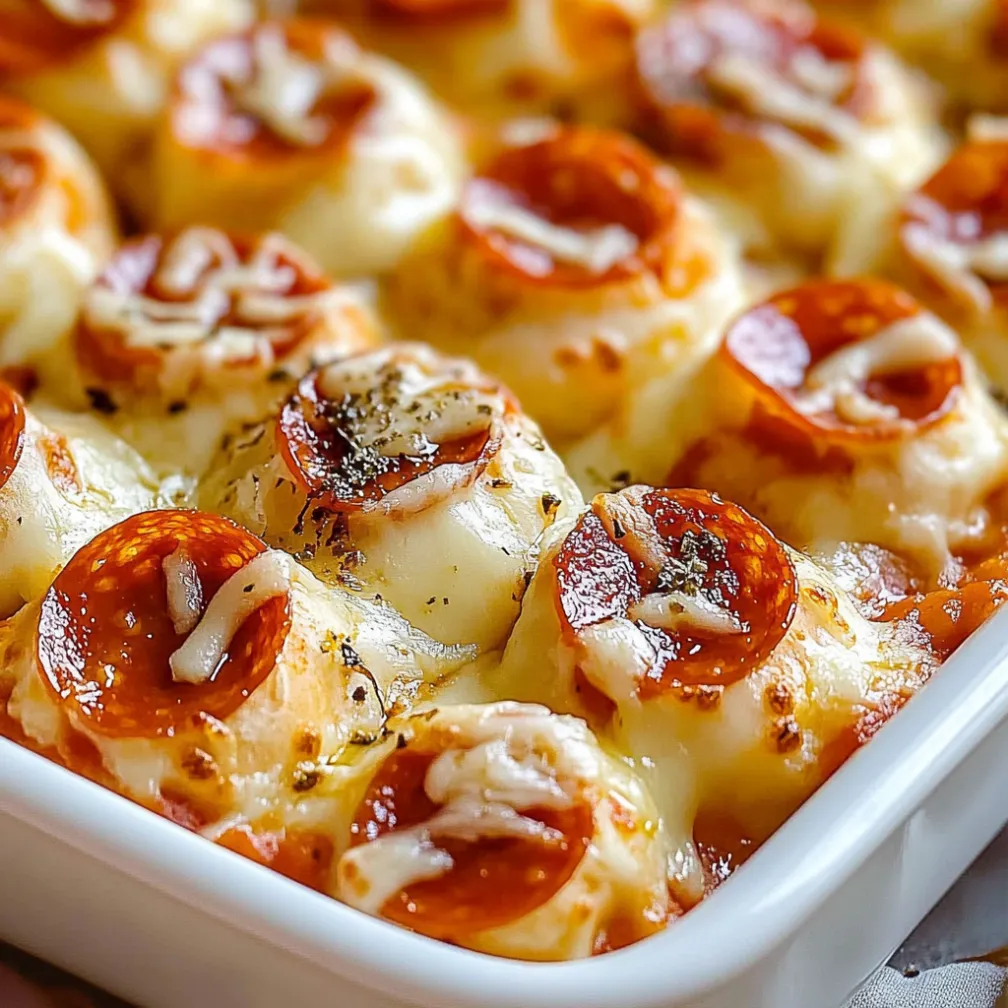 Un piatto di pasta con pepperoni e formaggio.