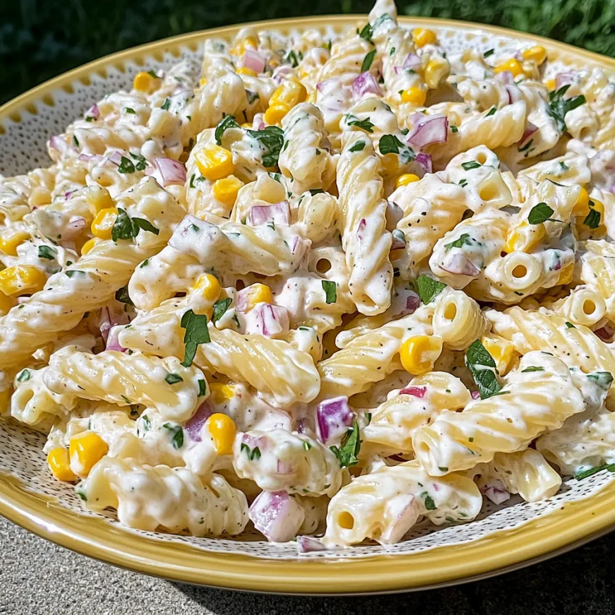 Una ciotola con pasta e verdure.