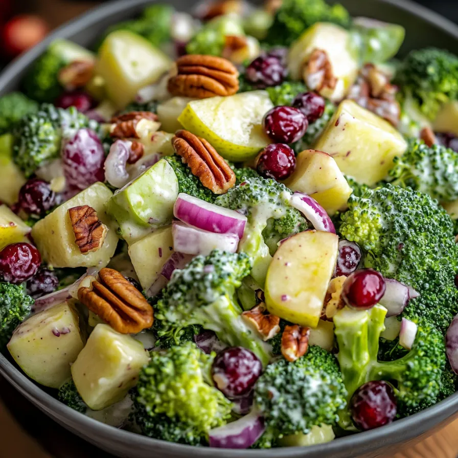 Una tazza di verdure con noci e frutta.