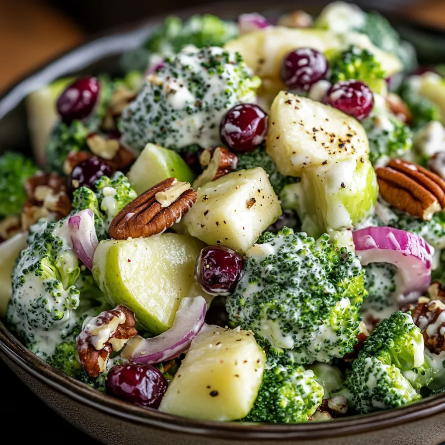 Una tazza di verdure con noci e frutta.