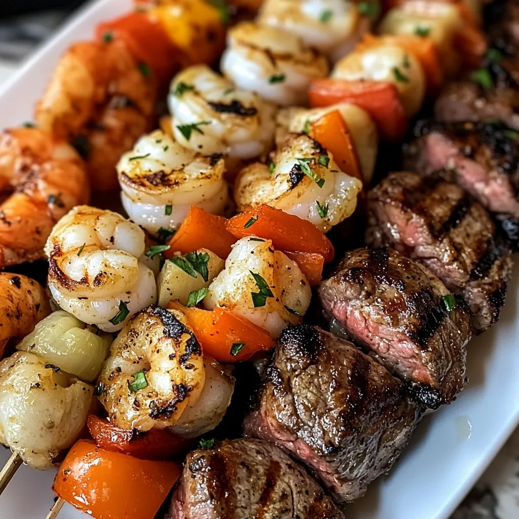 Piatti di carne e frullati in un piatto.