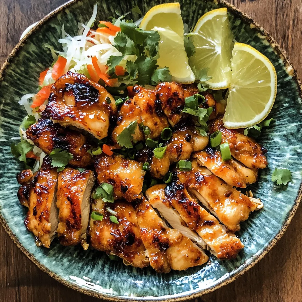 Piatti di pollo con vegetali.