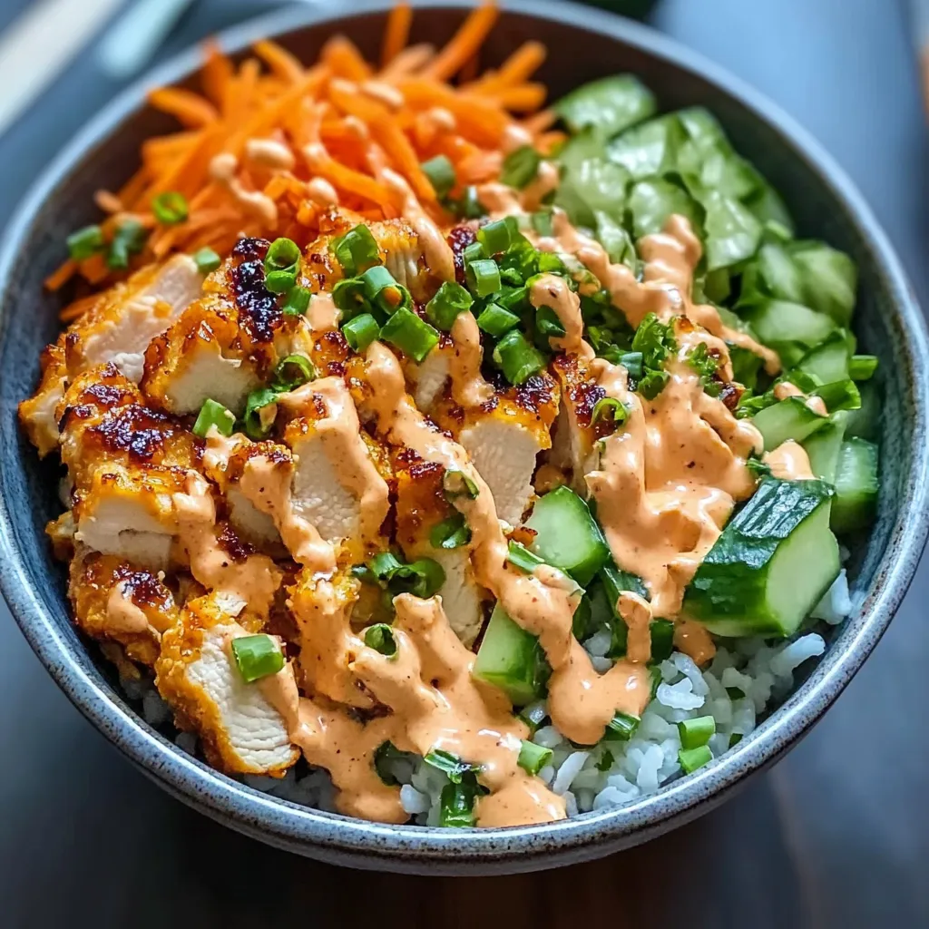 Una foto di una bowl di cucumber, carro e pepperoni con un sauce.