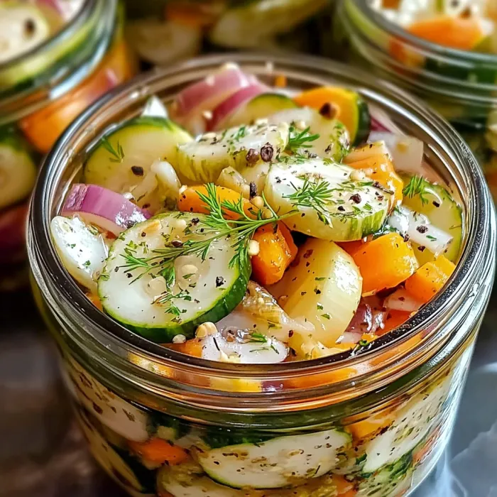 Vasi con verdure e carote.