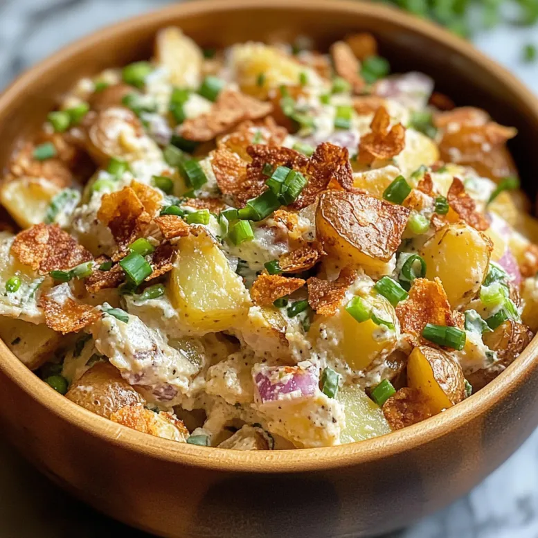 Una ciotola con una miscela di verdure e patate.