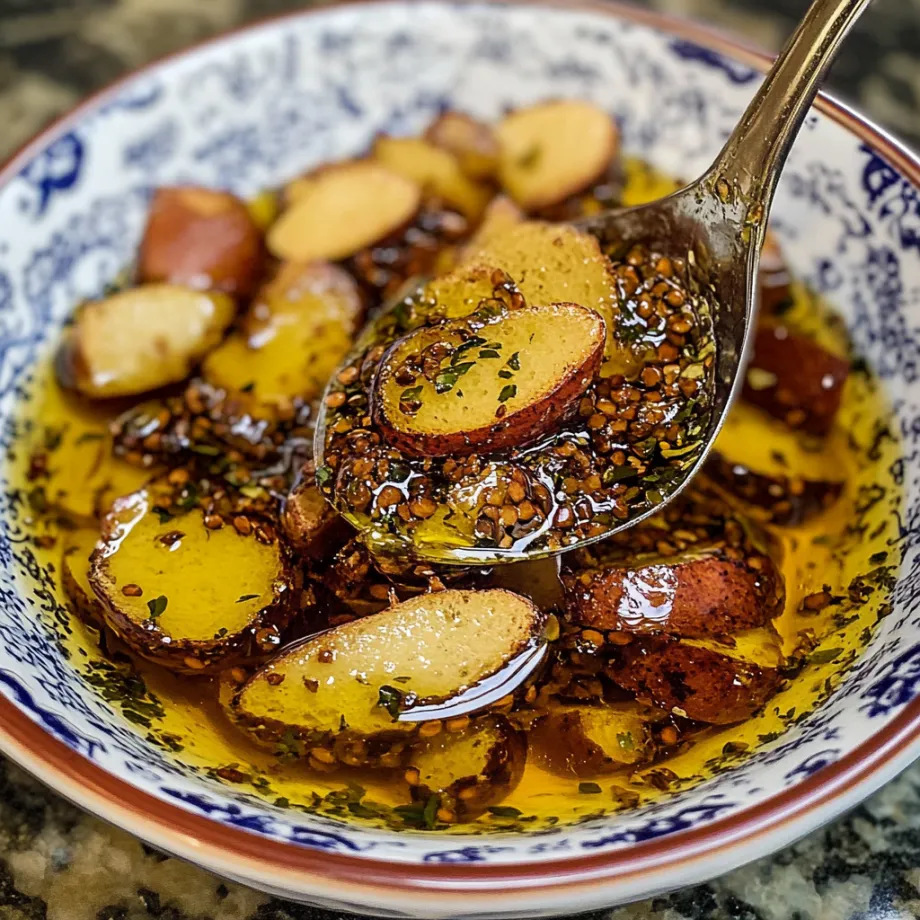 Una ciotola con cipolla e noci.