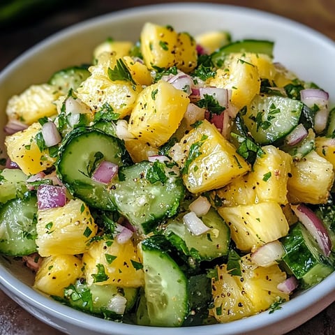 Una ciotola con frullati di cucumber e pineapple.